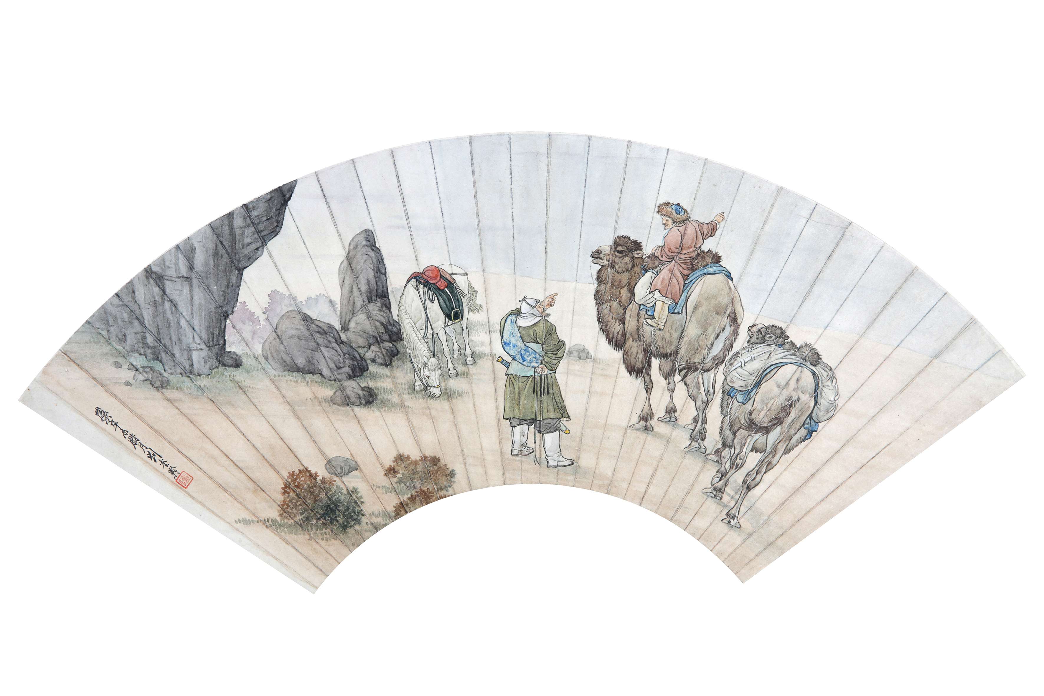 刘奎龄（1885-1967）赶大营