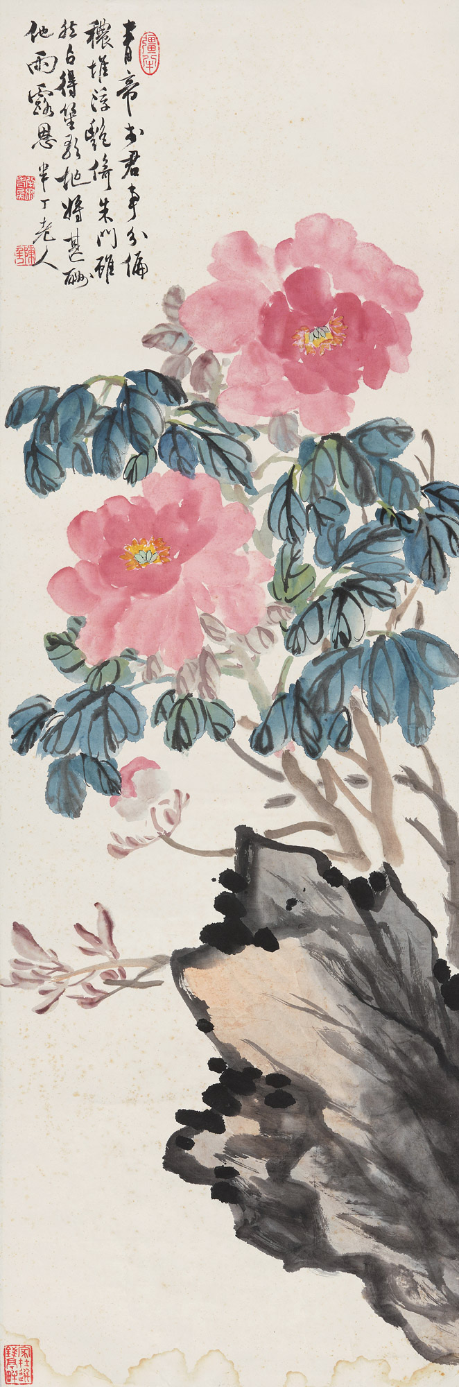 陈半丁（1876-1970） 浓堆浮艳