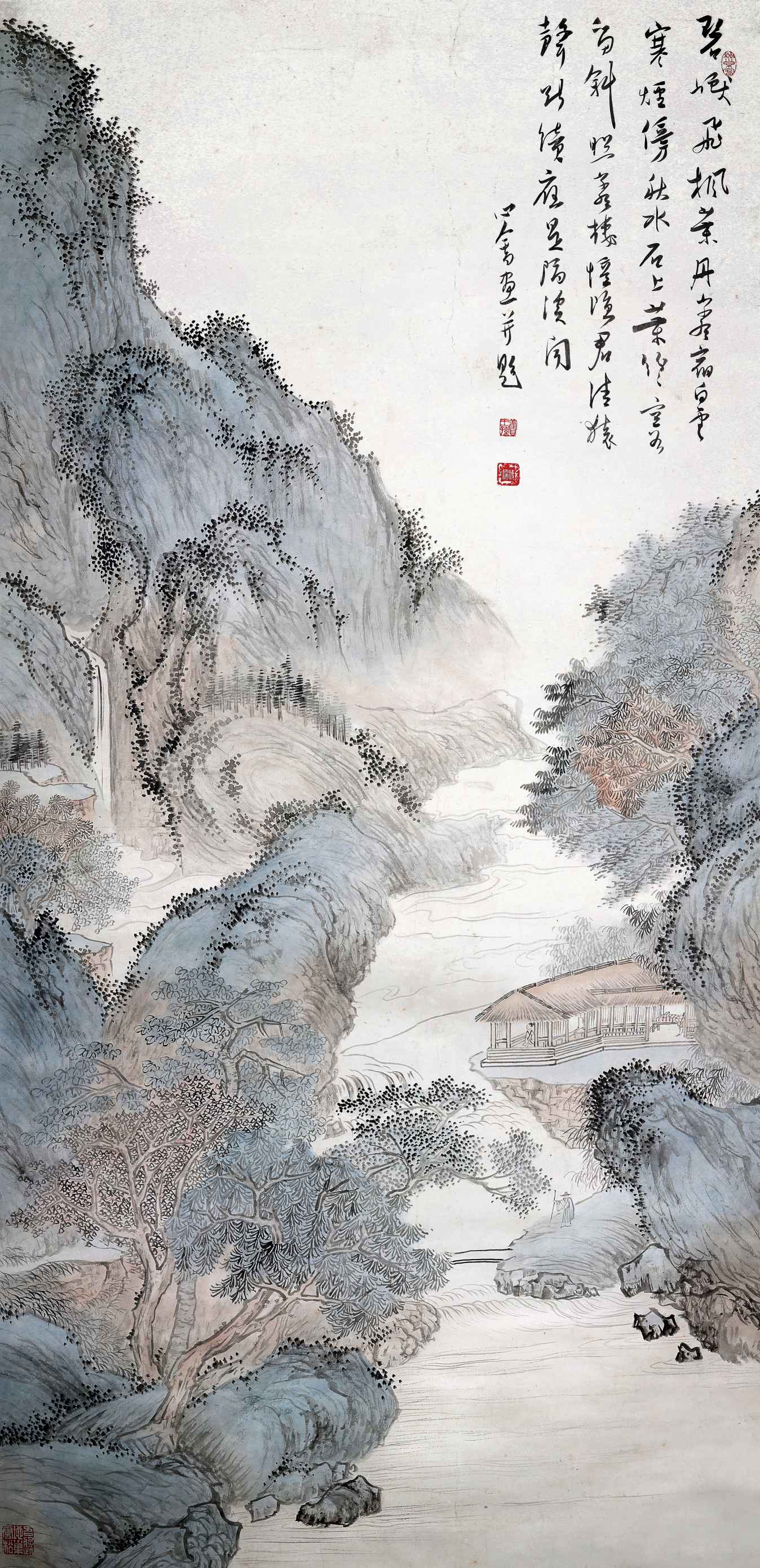 溥儒（1896-1963） 山居图