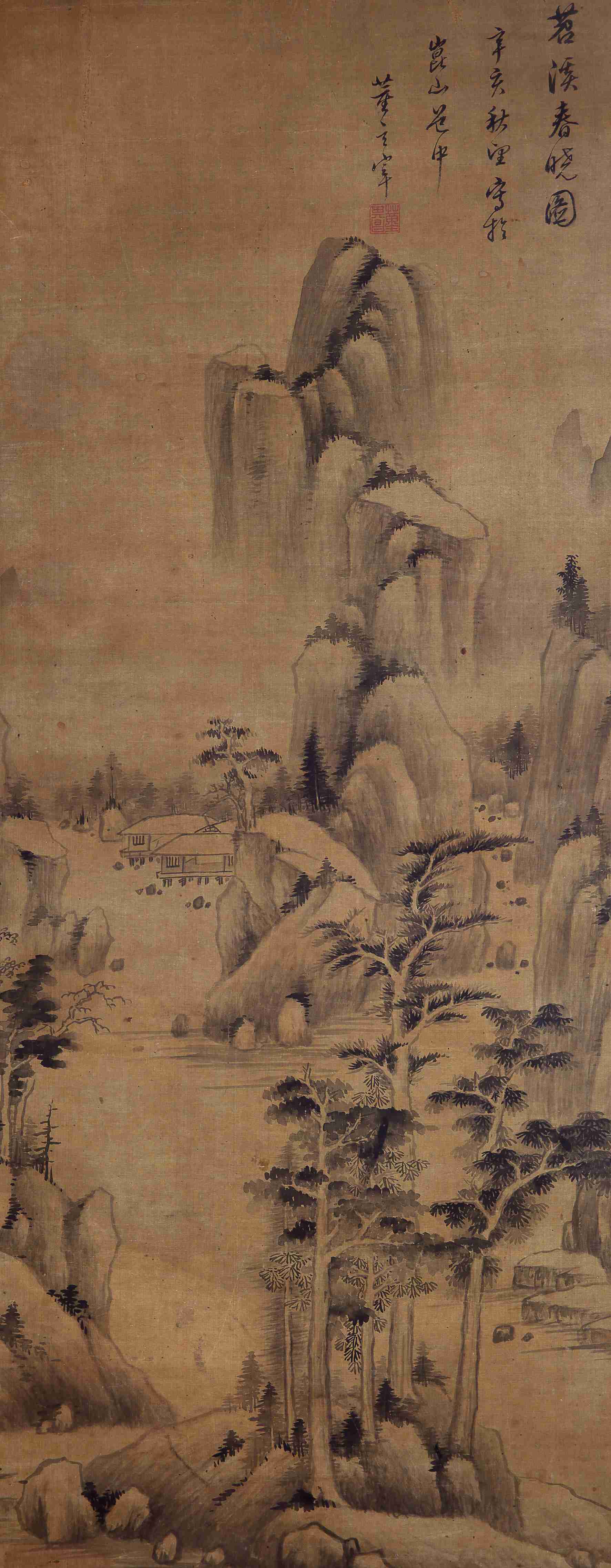 董其昌（1555-1636)苕溪春晓图