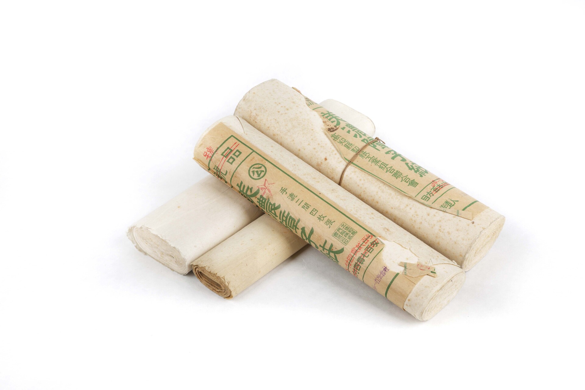 日本 美浓障子纸等四卷v